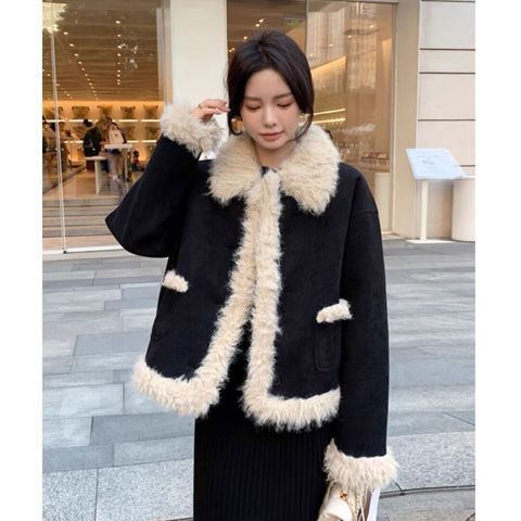 Women's Denim Puffer Jacket