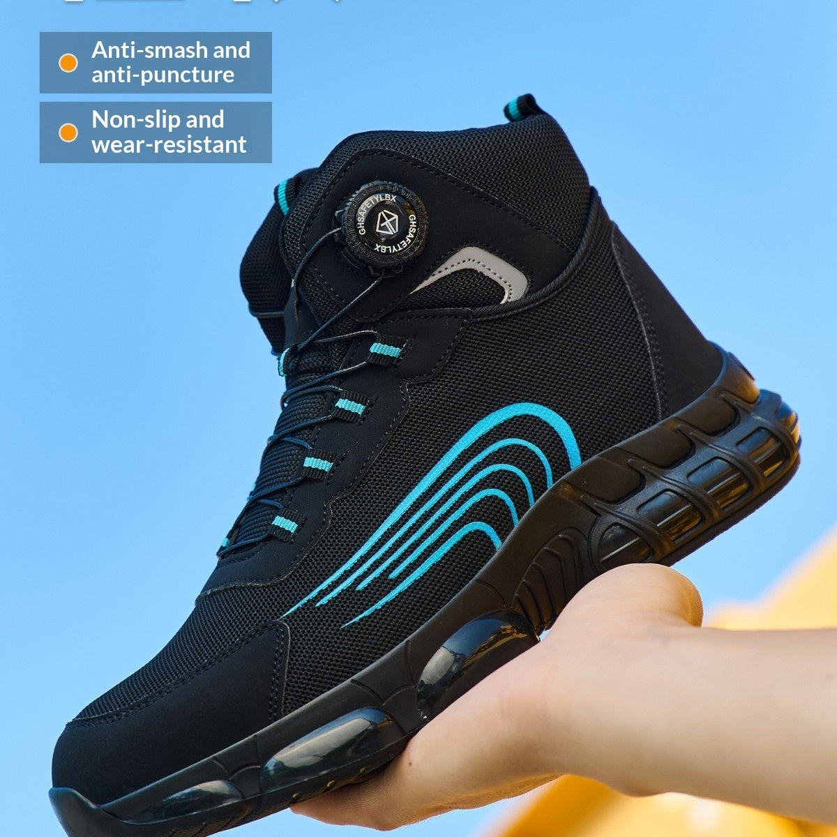 Men's Anti-Smash Safety Shoes