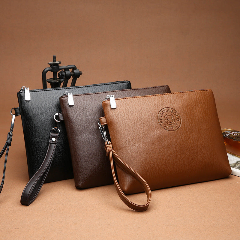 Men's Leather Clutch